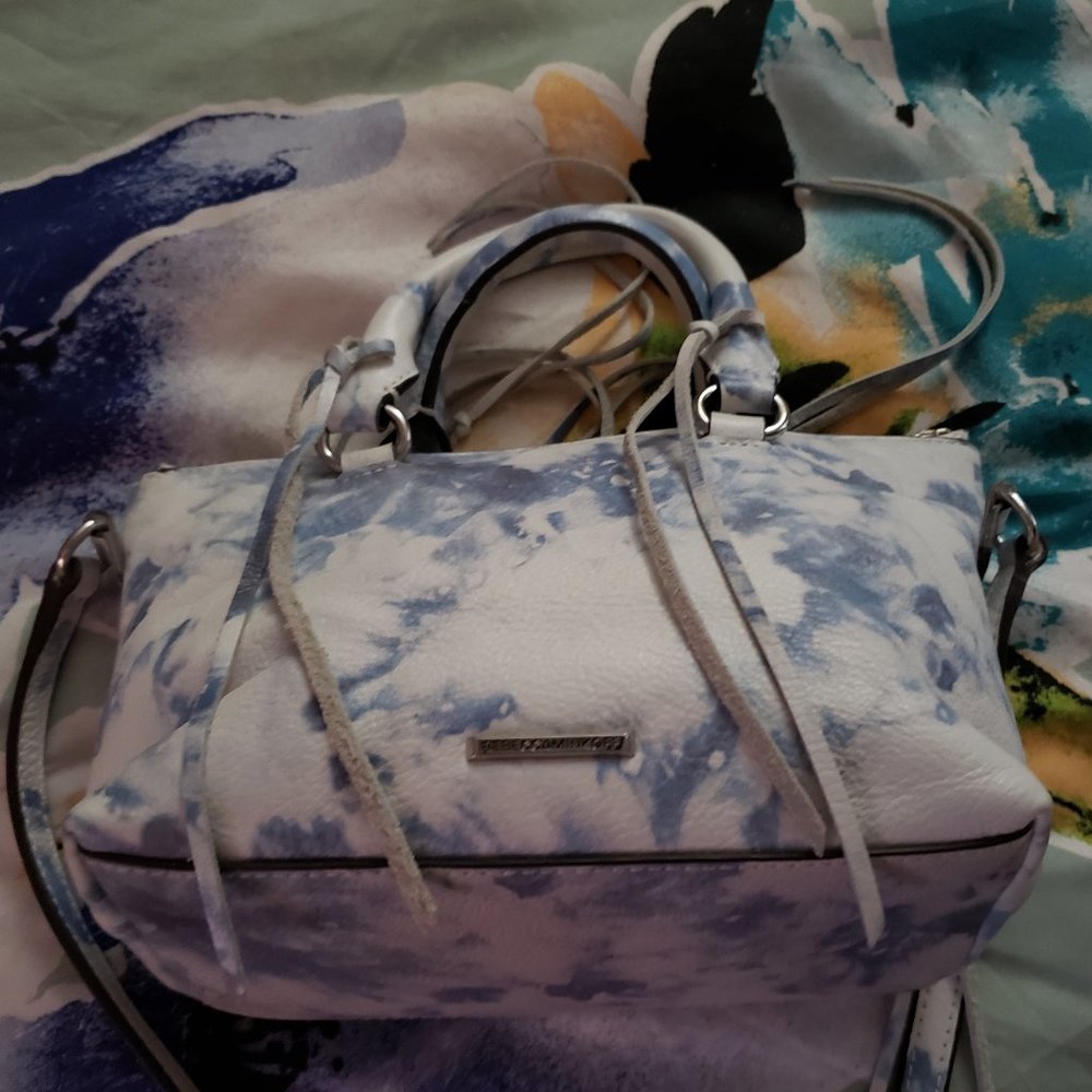 Rebecca Minkoff Mini Tie Dye Bag Incl Duster EUC